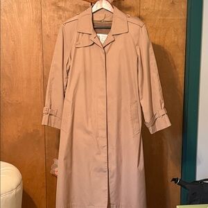 London Fog Tan Trench Coat